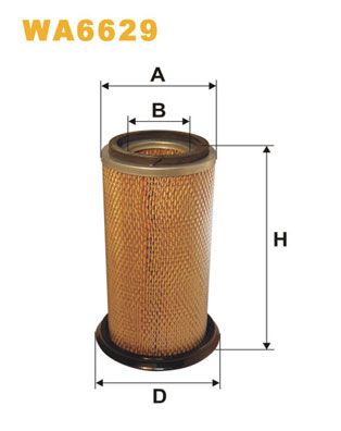 WIX FILTERS Воздушный фильтр WA6629